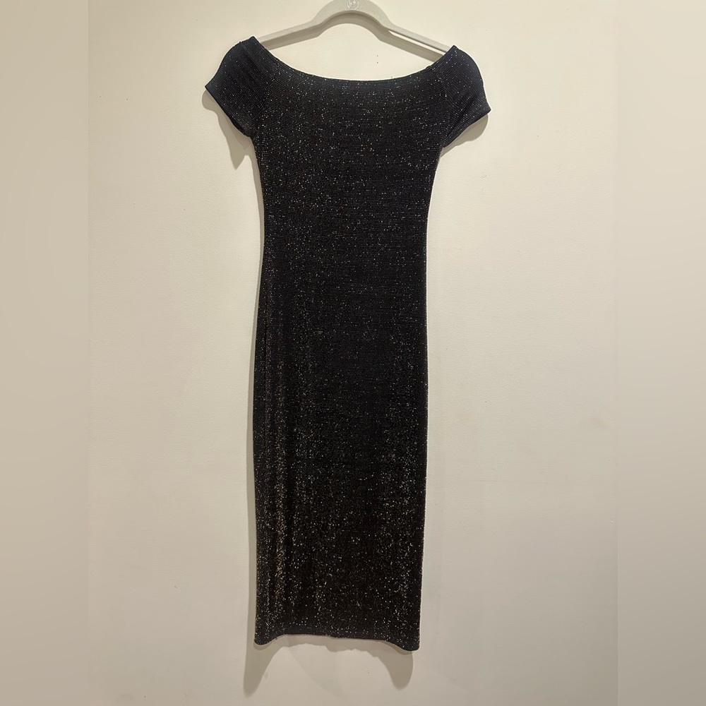 NWT sparkly midi dress